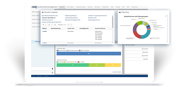 HCM Lieferantenmanagement Portal